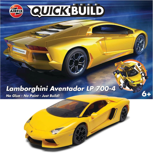 QUICKBUILD Lamborghini Aventador - Yellow 5055286648083