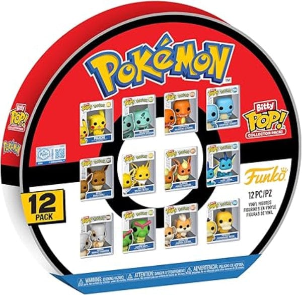 FUNKO BITTY POP- POKEMON 12PC MULTIPACK 889698889841