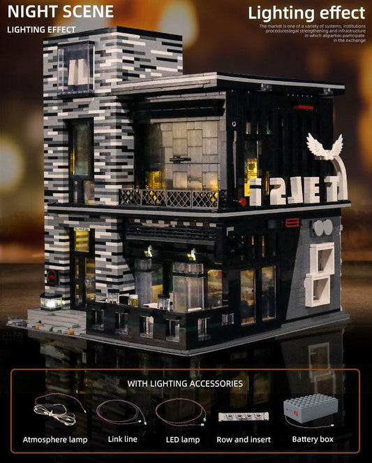 MouldKing The Bar Modular Building 16042 6972316266927