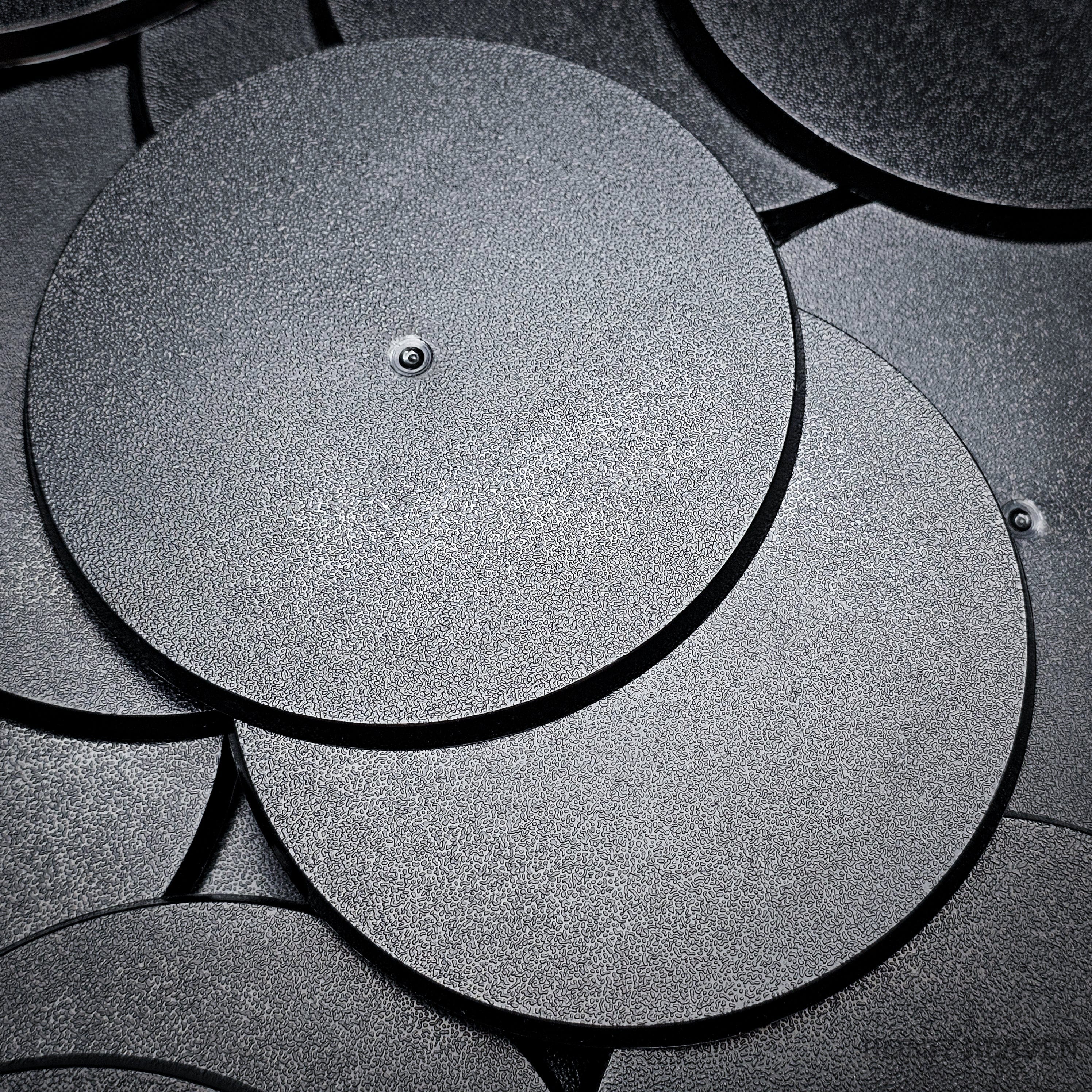 Base 90mm Round Plain Plastic Bases