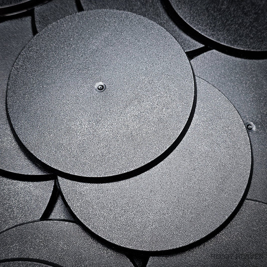Base 90mm Round Plain Plastic Bases