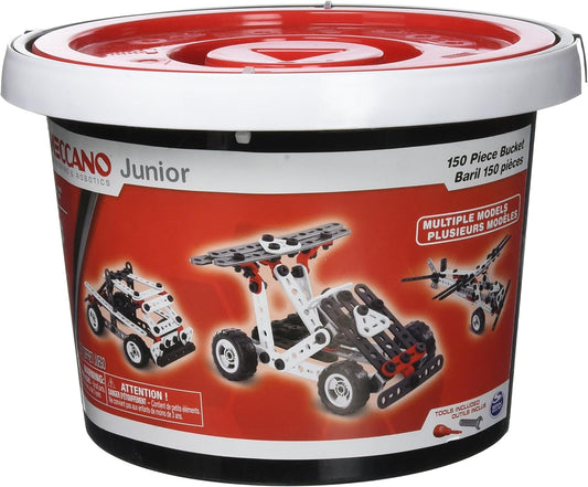 Meccano Bucket (150-Piece) 778988138380