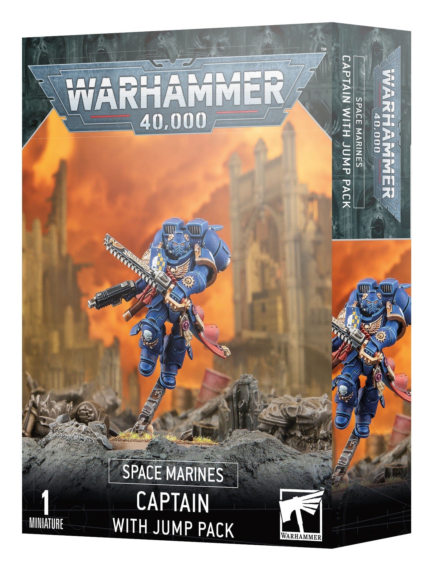 Space Marine SPACE MARINES: CAPTAIN WITH JUMP PACK 5011921200702