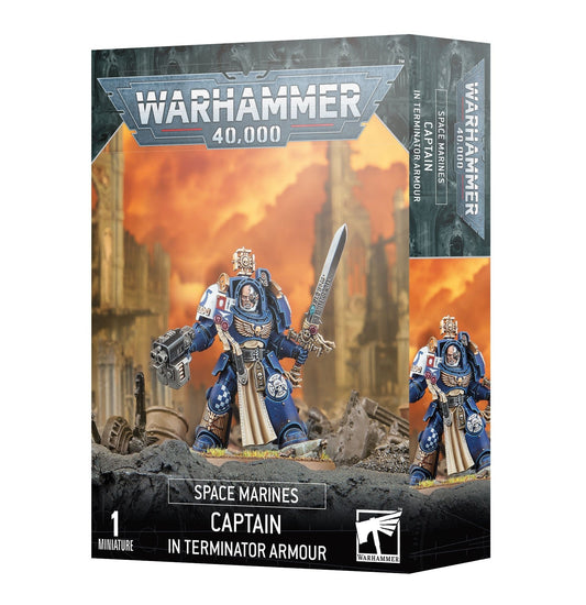 Space Marine SPACE MARINES: CAPTAIN IN TERMINATOR ARMOUR 5011921201327