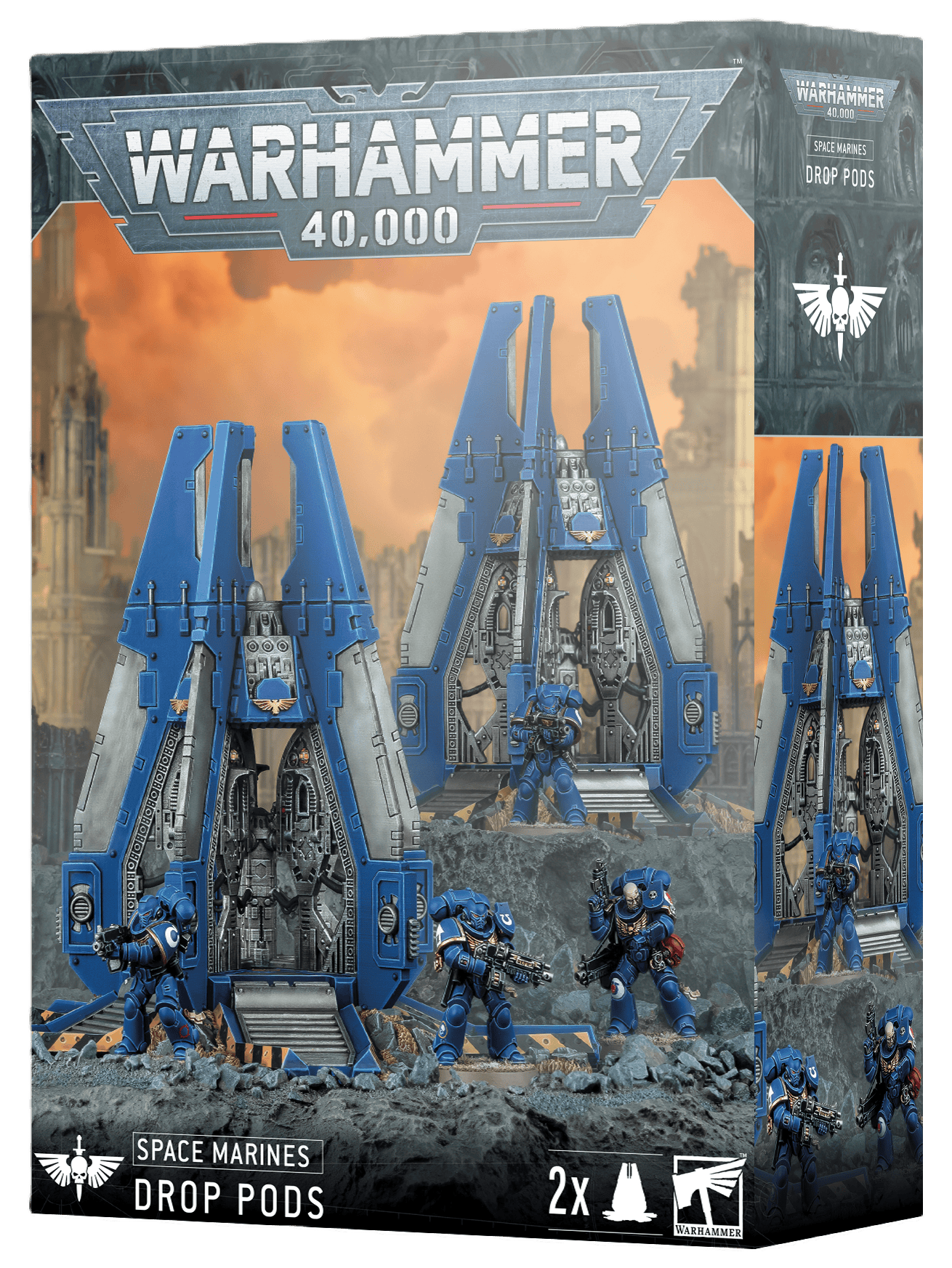 Space Marine SPACE MARINES: DROP PODS 5011921229154