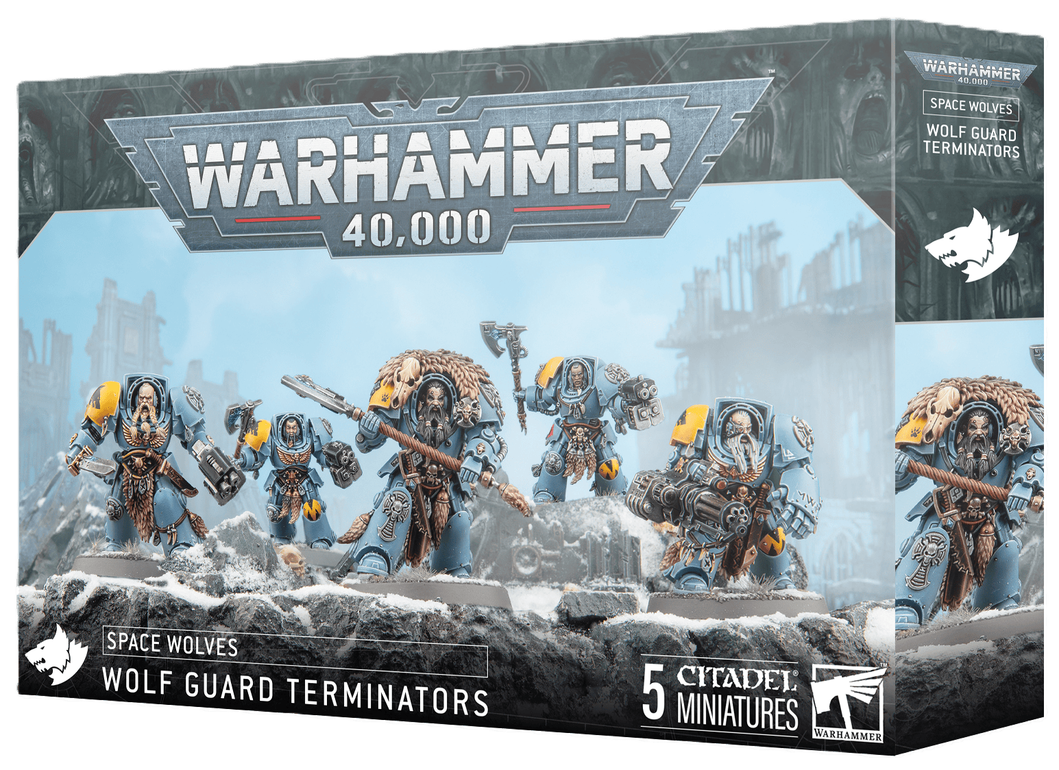 Space Wolves SPACE WOLVES: WOLF GUARD TERMINATORS 5011921247882