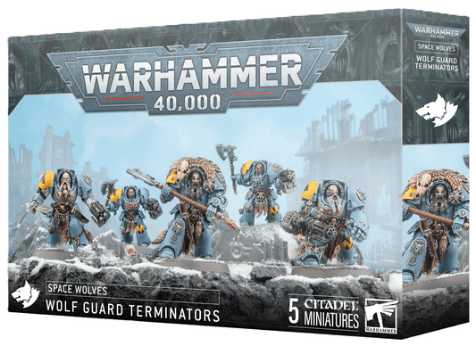 Space Wolves SPACE WOLVES: WOLF GUARD TERMINATORS 5011921247882