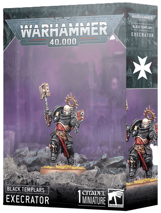 Space Marine BLACK TEMPLARS: EXECRATOR CRUSADE CHAPLAIN 5011921247998