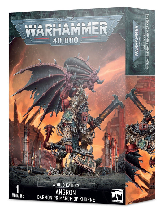Chaos Space Marine WORLD EATERS: ANGRON DAEMON PRIMARCH OF KHORNE 5011921173242
