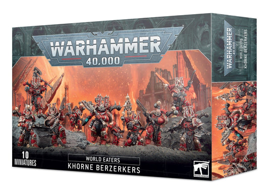 Chaos Space Marine WORLD EATERS: KHORNE BERSERKERS 5011921173259