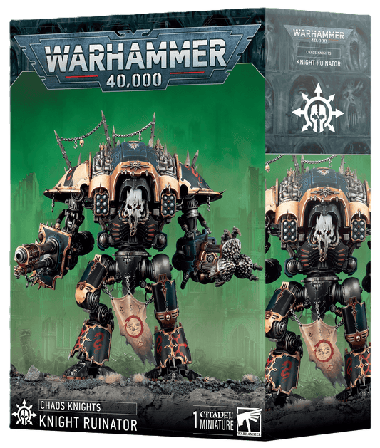 Chaos Space Marine CHAOS KNIGHTS: CHAOS KNIGHT RUINATOR 5011921225095