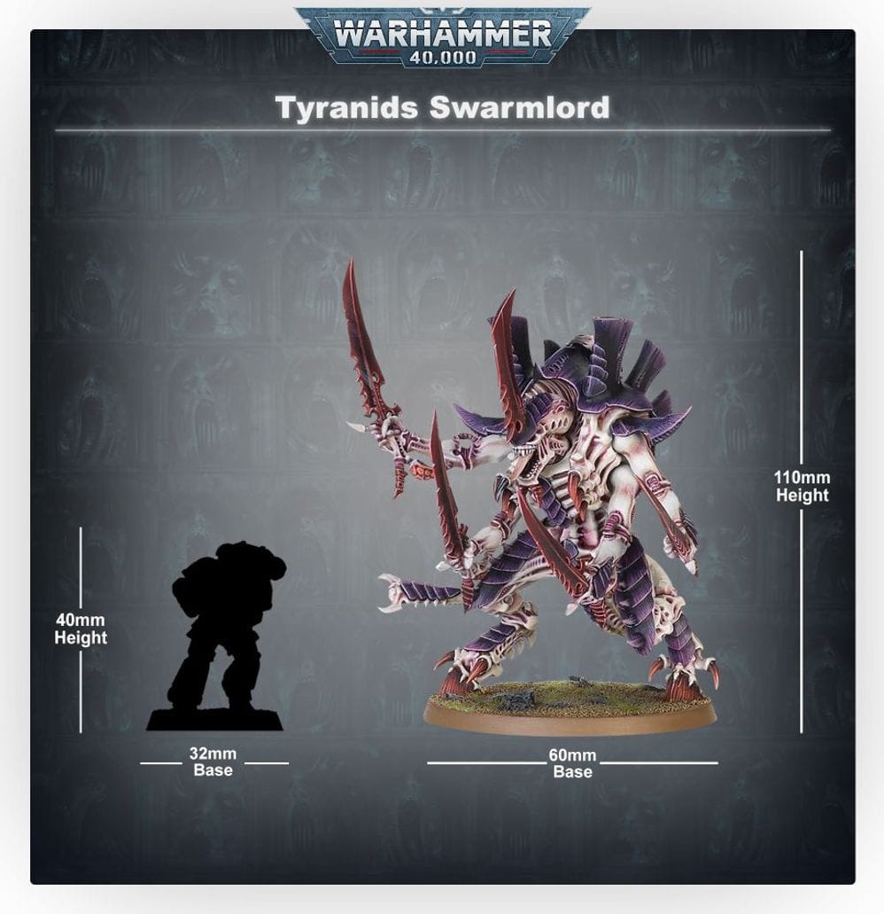 GW Models Tyranids: Hive Tyrant / Swarmlord 5011921173730
