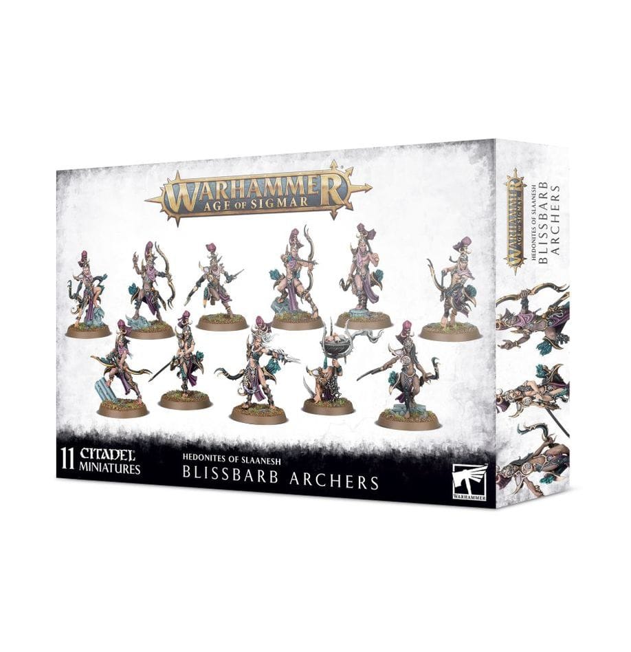 Hedonites of Slaanesh HEDONITES OF SLAANESH: BLISSBARB ARCHERS 5011921199983