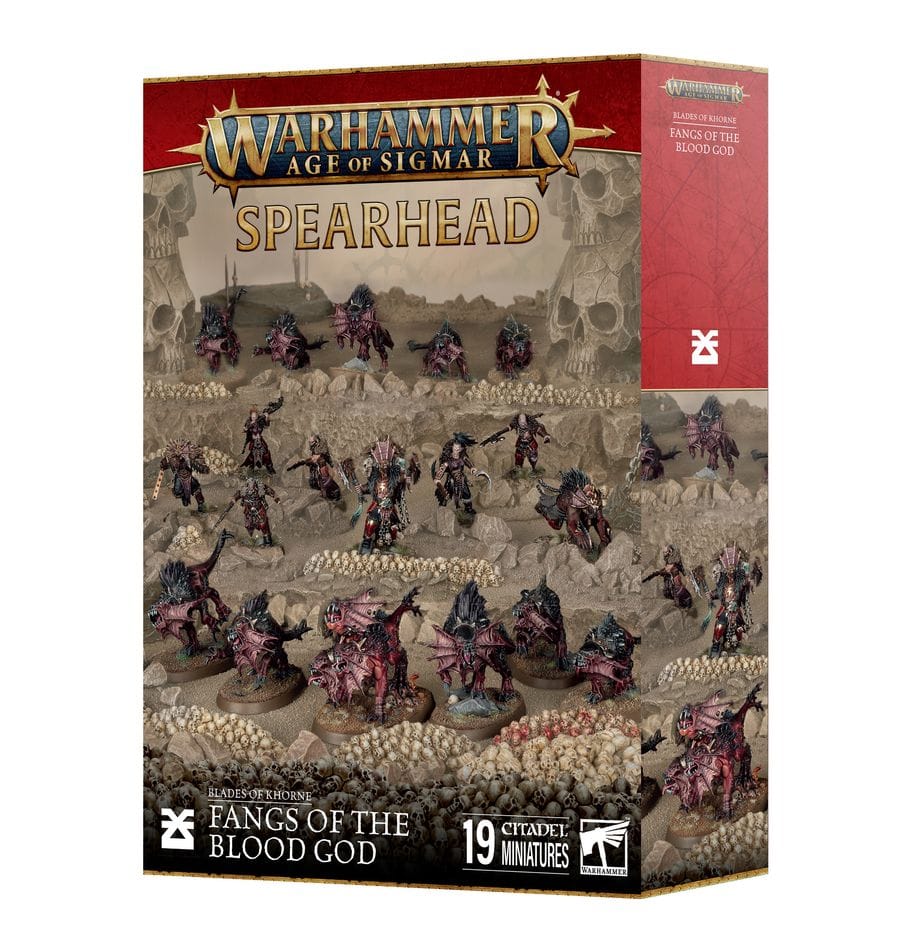 Blades of Khorne BLADES OF KHORNE: SPEARHEAD: FANGS OF THE BLOOD GOD 5011921242863