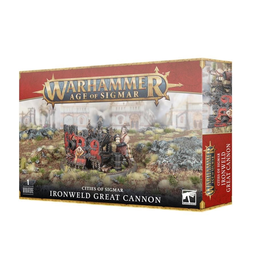 Cities of Sigmar CITIES OF SIGMAR: IRONWELD GREAT CANNON 5011921203109