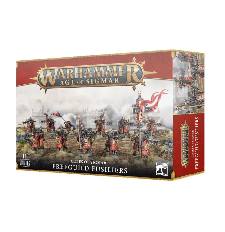 Cities of Sigmar CITIES OF SIGMAR: FREEGUILD FUSILIERS 5011921203147