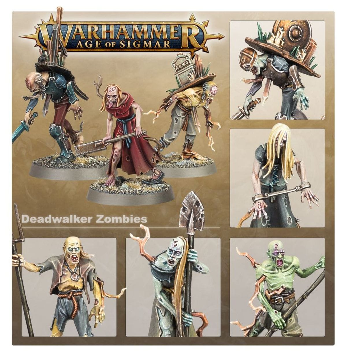 GW Models Soulblight Gravelords: Deadwalker Zombies 5011921257119