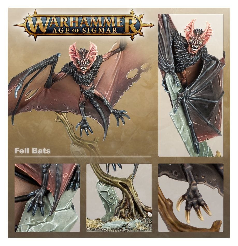GW Models Soulblight Gravelords: Fell Bats 5011921139071