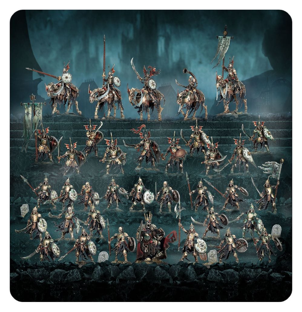 GW Models Spearhead: Soulblight Gravelords - Deathrattle Tomb Host 5011921226054