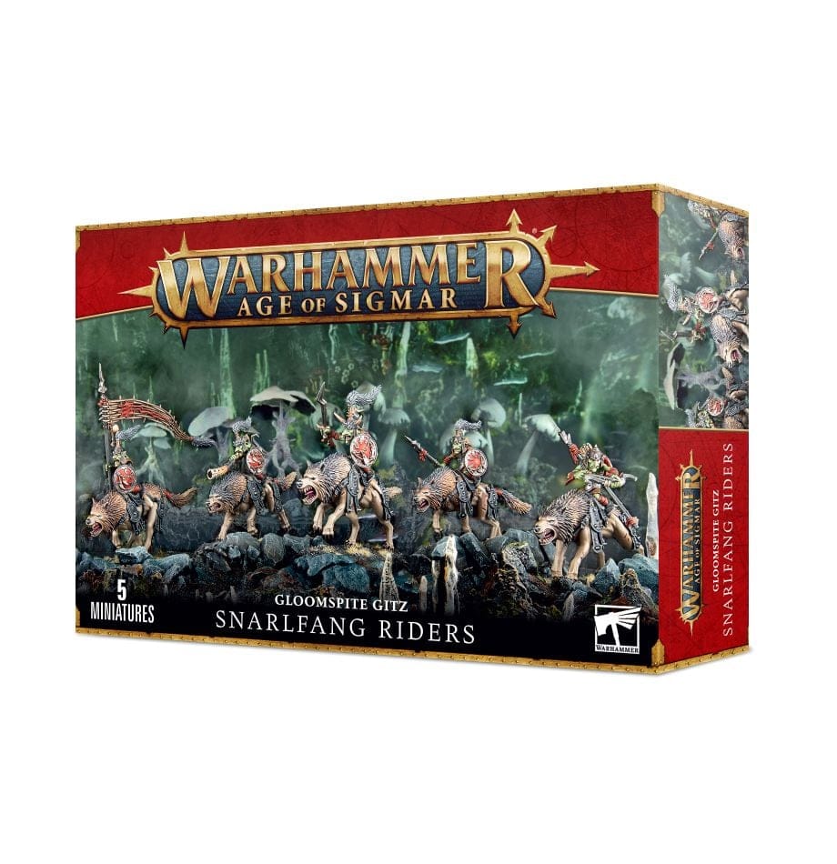 Gloomspite Gitz GLOOMSPITE GITZ: SNARLFANG RIDERS 5011921256822