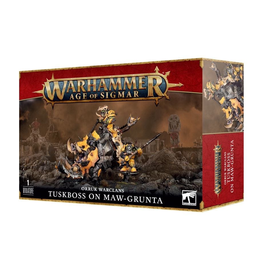 Orruks Warclans ORRUK WARCLANS: TUSKBOSS ON MAW-GRUNTA 5011921201211