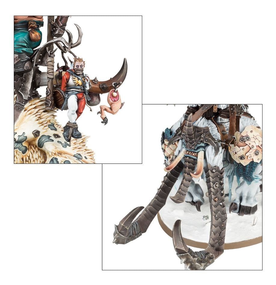 GW Models Ogor Mawtribes: Frostlord on Stonehorn 5011921189052