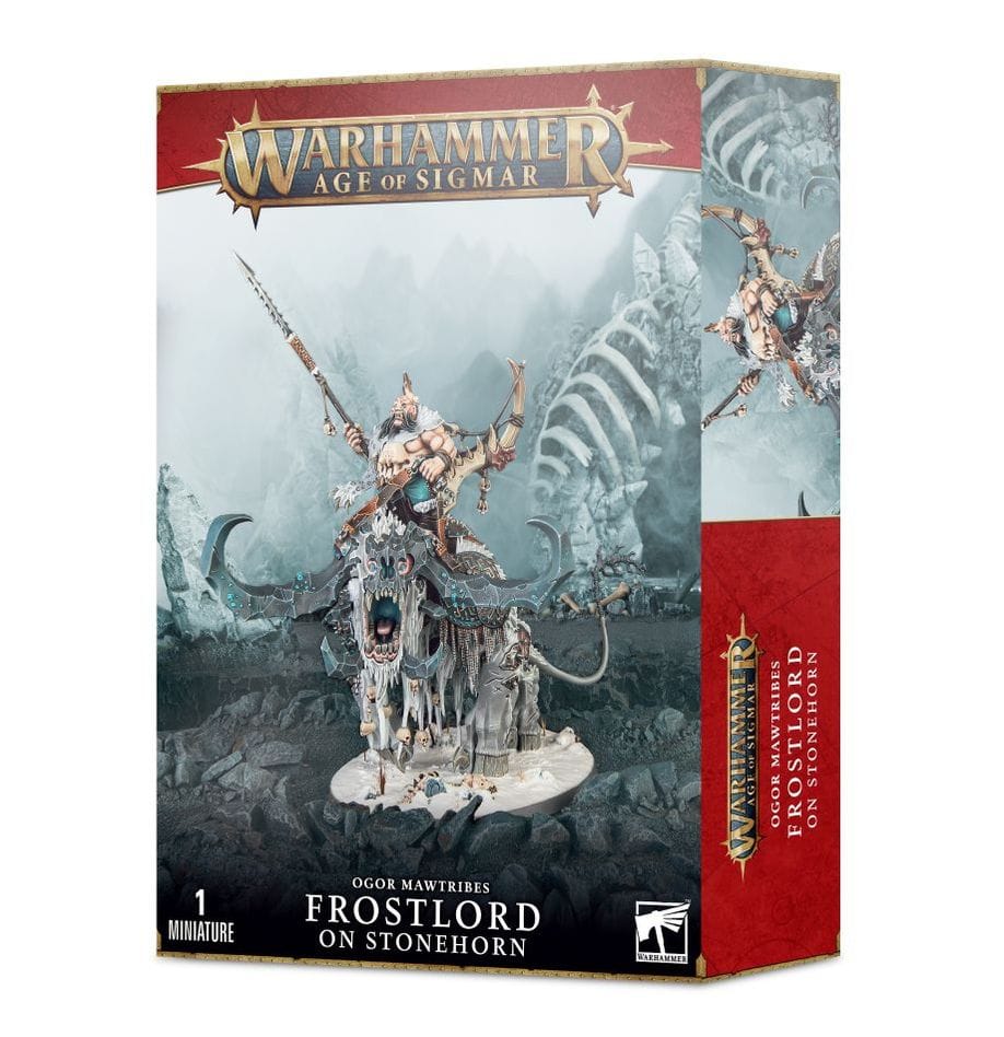 GW Models Ogor Mawtribes: Frostlord on Stonehorn 5011921189052