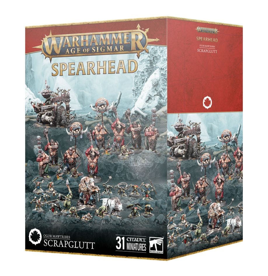 Age of Sigmar AGE OF SIGMAR SPEARHEAD: OGOR MAWTRIBES SCRAPGLUTT 5011921249343