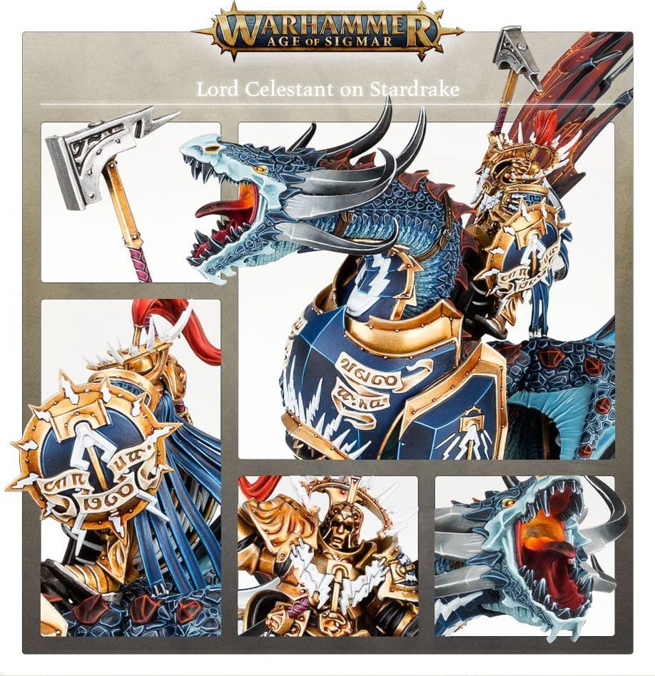 GW Models Stormcast Eternals: Lord Celestant on Stardrake 5011921166022