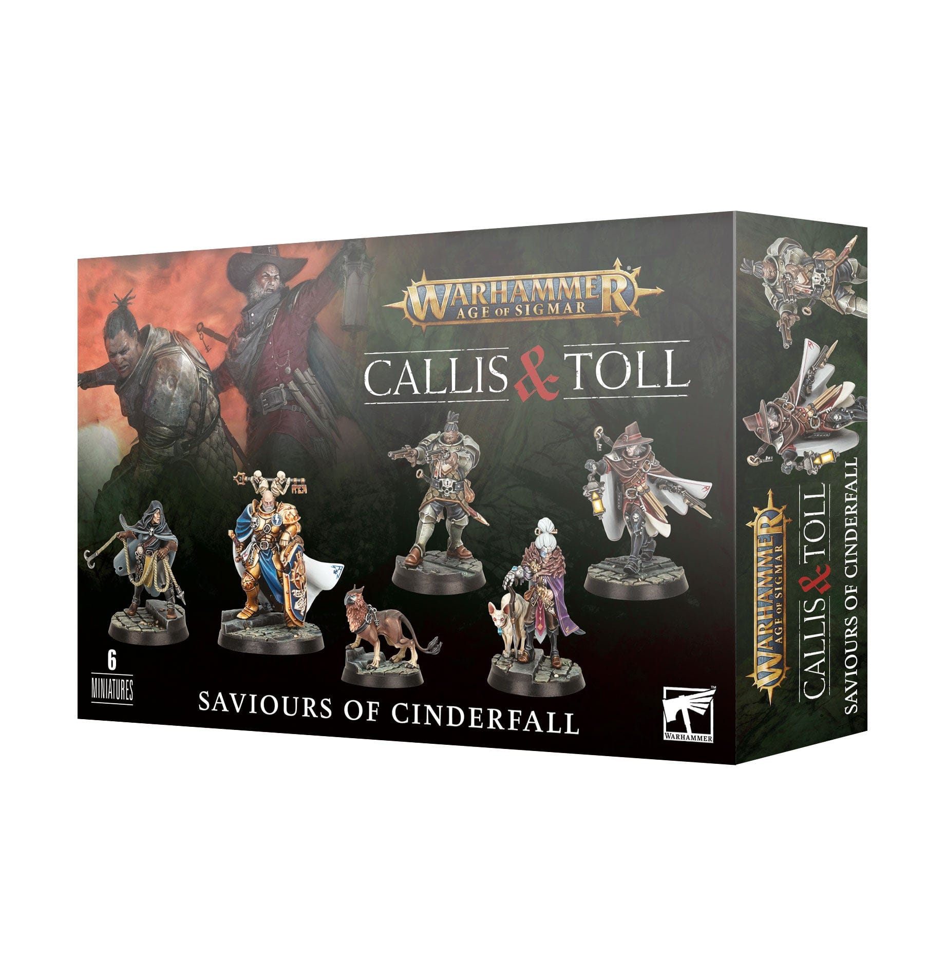 Cities of Sigmar CALLIS & TOLL: SAVIOURS OF CINDERFALL Age of Sigmar 5011921203277