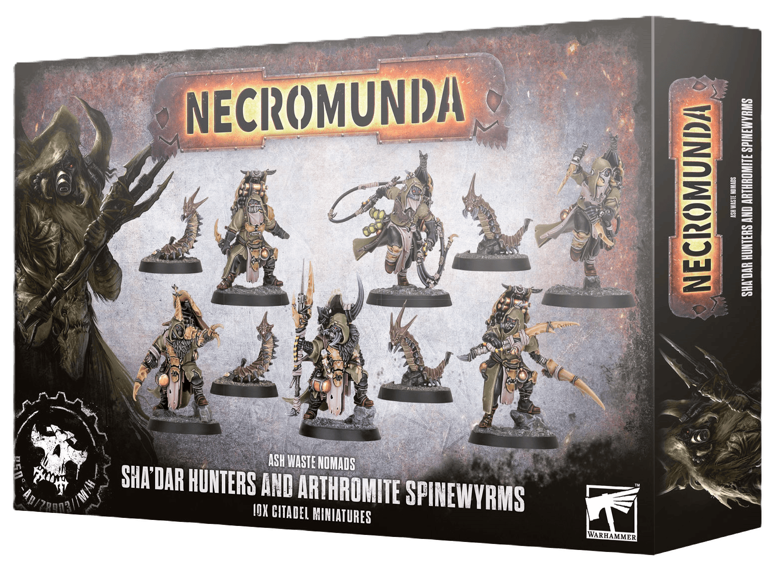 Necromunda NECROMUNDA: SHA'DAR HUNTERS & ARTHROMITE SPINEWYRMS 5011921222551