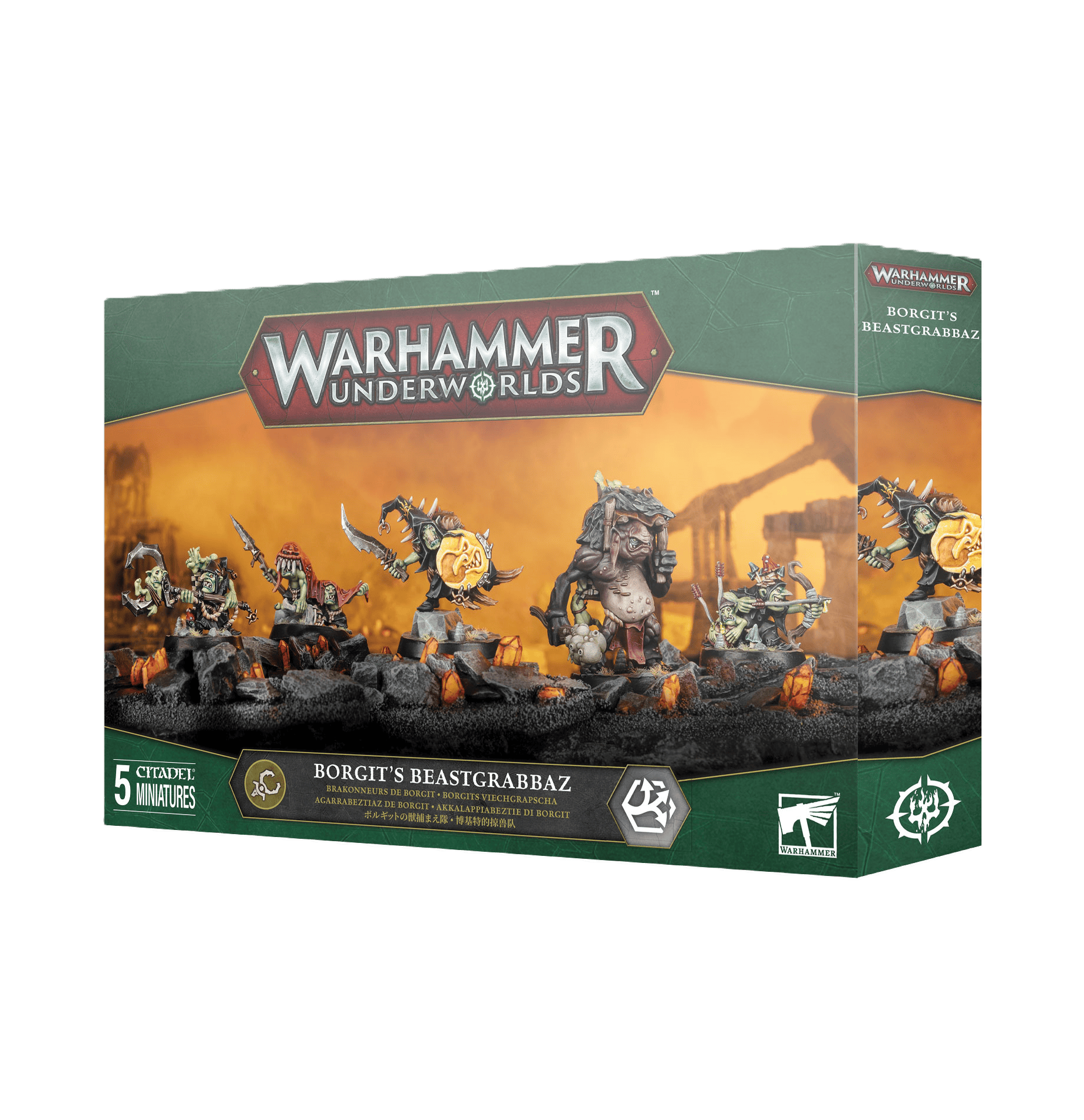 WARHAMMER UNDERWORLDS WARHAMMER UNDERWORLDS: BORGIT'S BEASTGRABBAZ 5011921235797
