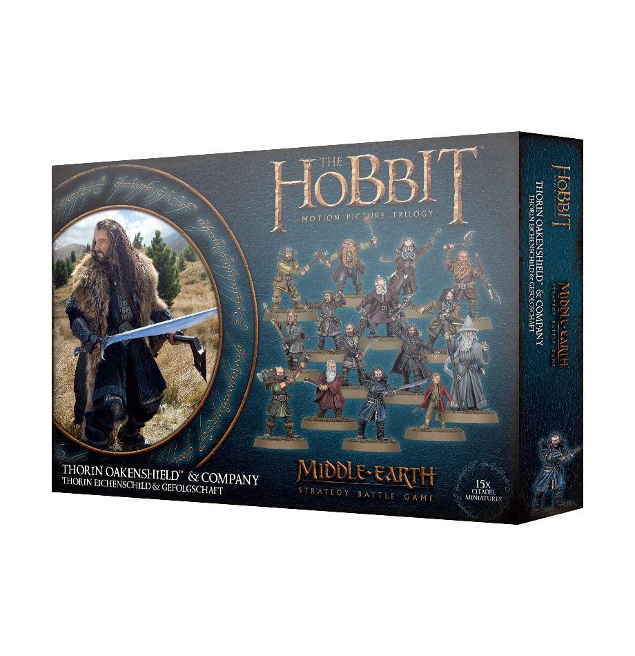 Lord of the Rings/The Hobbit THORIN OAKENSHIELD & COMPANY 5011921114962