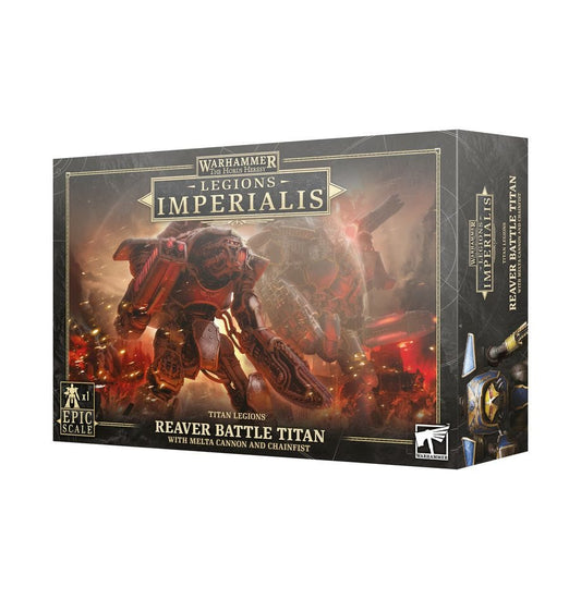 Legions Imperialis LEGIONS IMPERIALIS: REAVER TITAN WITH MELTA CANNON & CHAINFIST 5011921188666