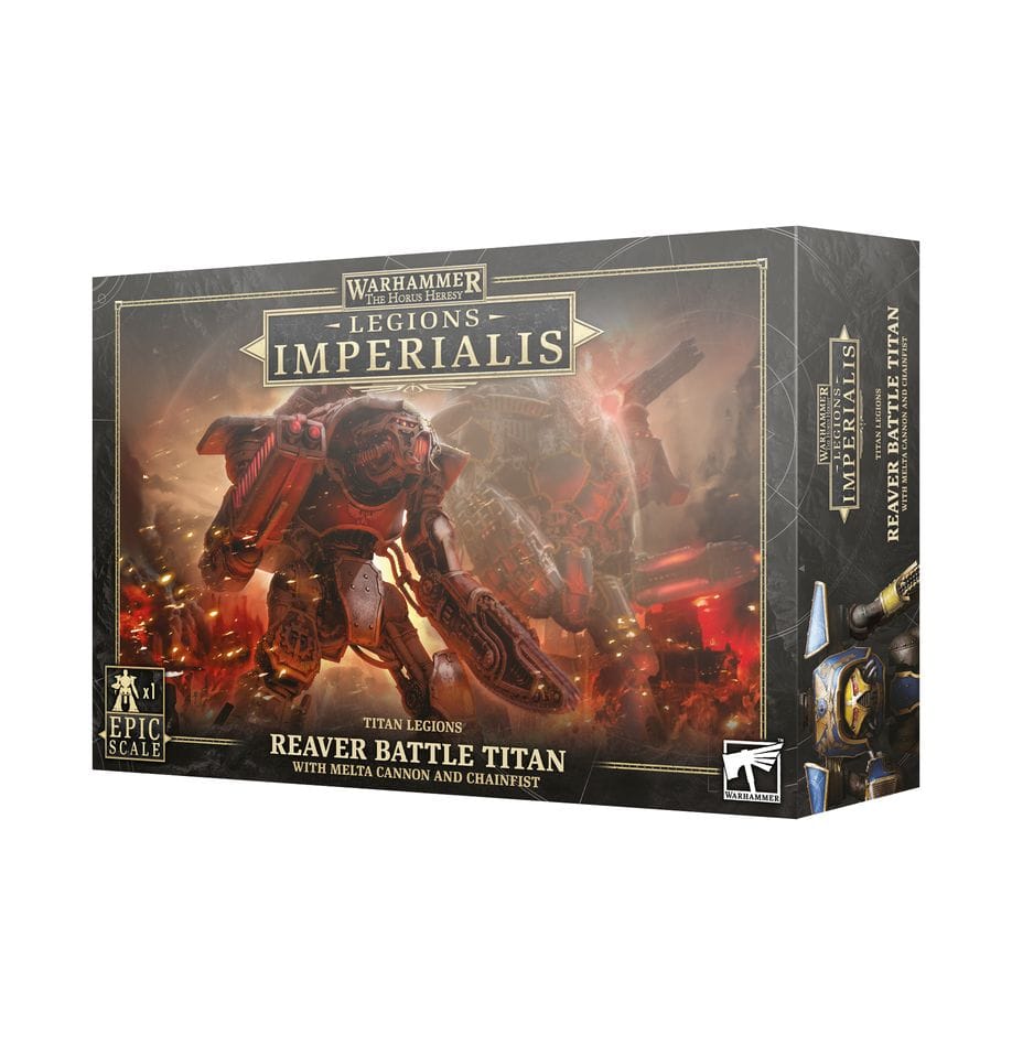Legions Imperialis LEGIONS IMPERIALIS: REAVER TITAN WITH MELTA CANNON & CHAINFIST 5011921188666