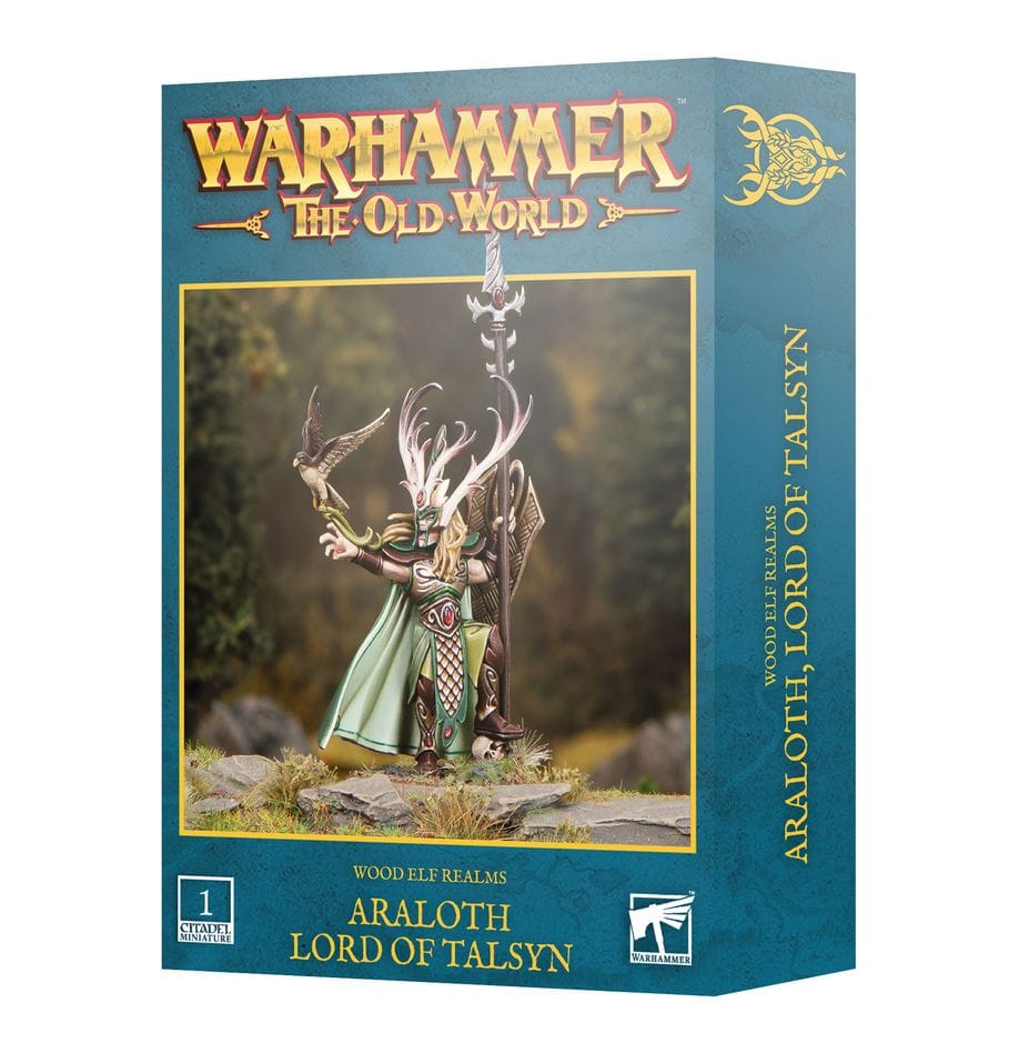 The Old World THE OLD WORLD: WOOD ELF REALMS ARALOTH LORD OF TALSYN 5011921254729