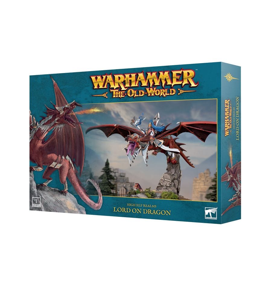 The Old World THE OLD WORLD: HIGH ELF REALMS: LORD ON DRAGON 5011921206544