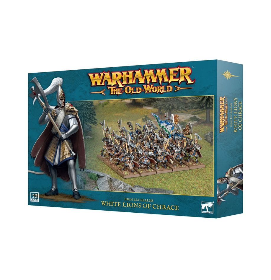 The Old World THE OLD WORLD: HIGH ELF REALMS: WHITE LIONS OF CHRACE 5011921221479
