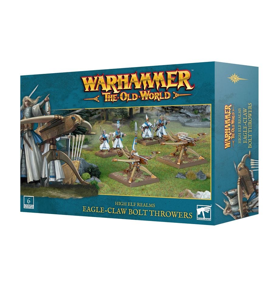 The Old World THE OLD WORLD: HIGH ELF REALMS: EAGLE CLAW BOLT THROWERS 5011921221509