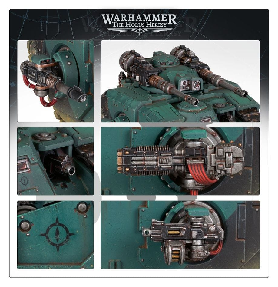 GW Models Legiones Astartes: Sicaran Battle Tank 5011921144518