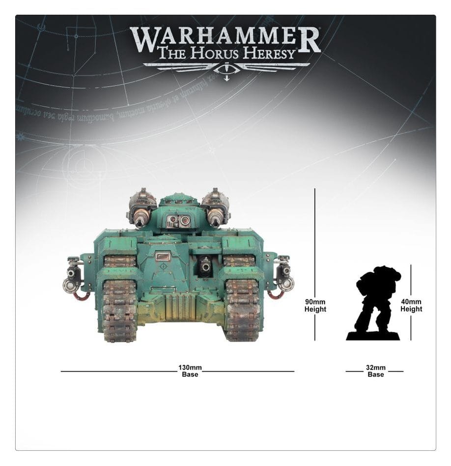 GW Models Legiones Astartes: Sicaran Battle Tank 5011921144518