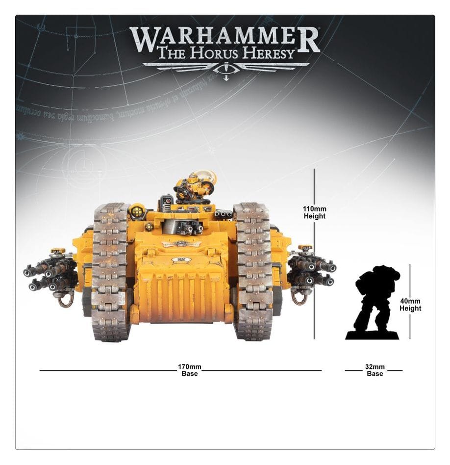 GW Models Legiones Astartes: Spartan Assault Tank 5011921144525