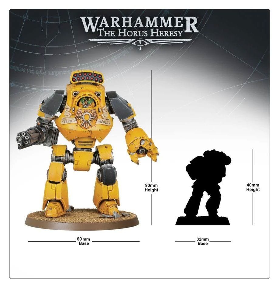 GW Models Legiones Astartes: Contemptor Dreadnought 5011921144532