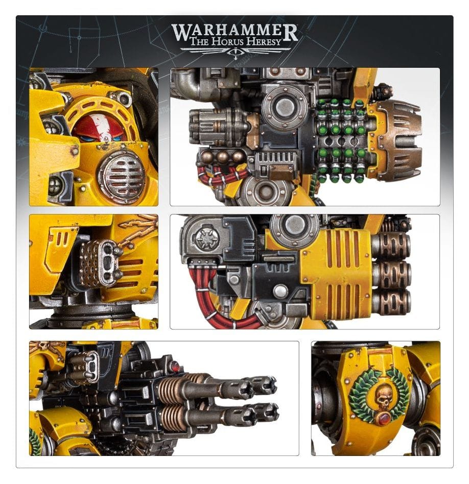GW Models Legiones Astartes: Leviathan Siege Dreadnought with Ranged Weapons 5011921144549
