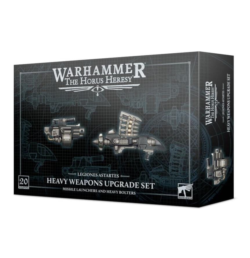 GW Models Legiones Astartes: Heavy Weapons Upgrade Set: Missile Launchers & Heavy Bolters 5011921144556