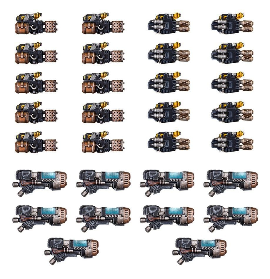 GW Models Legiones Astartes: Heavy Flamers, Multi-Meltas, and Plasma Cannons 5011921144563