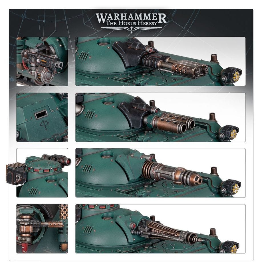 GW Models Legiones Astartes: Deimos Pattern Predator Support Tank 5011921163175