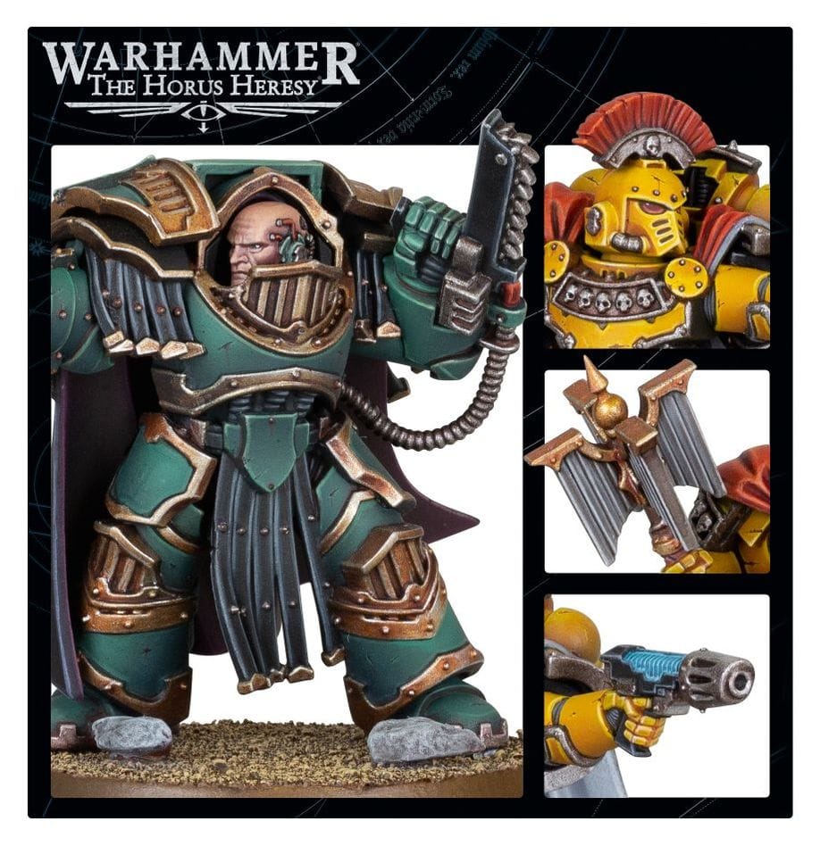 GW Models Legiones Astartes: Legion Cataphractii Praetor & Chaplain Consul 5011921170098