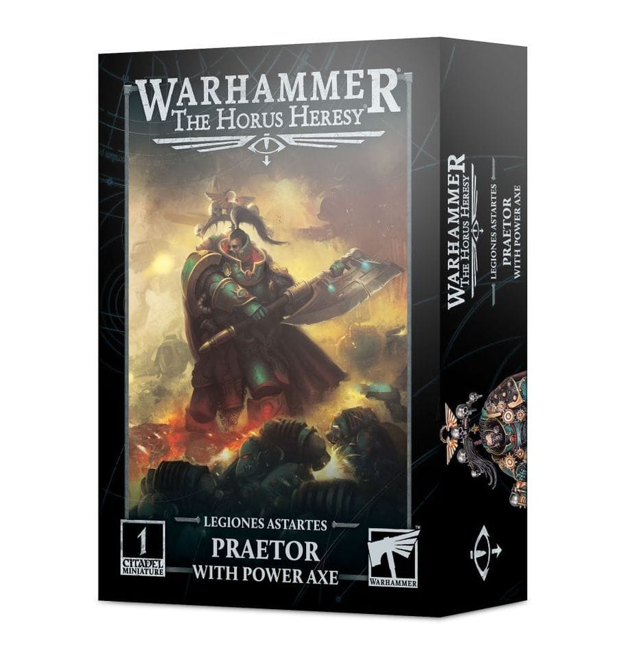 GW Models Legiones Astartes: Legion Praetor with Power Axe 5011921171576