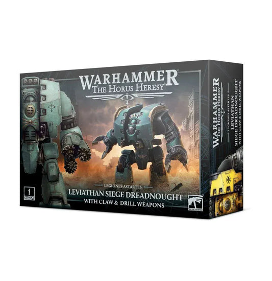GW Models Legiones Astartes: Leviathan Siege Dreadnought With Claws / Drills 5011921189809
